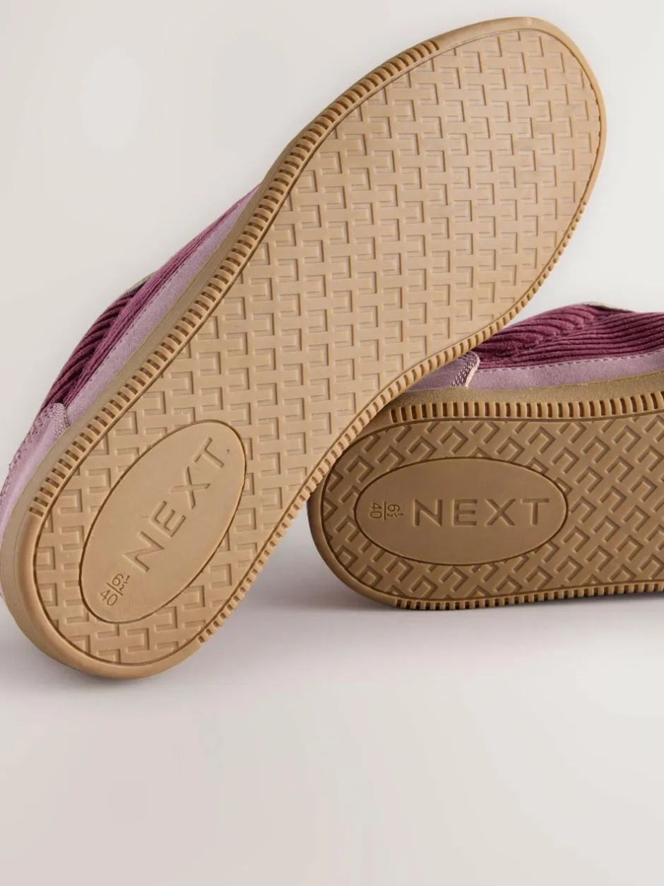 Next Pink Cord Forever Comfort® Lace-Up Trainers Best