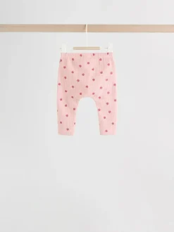 Next Pink/ Cream/ Brown Print Long Sleeve Top And Leggings Set 6 Piece (0mths-3yrs) Online