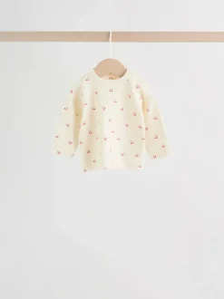 Next Pink/ Cream/ Brown Print Long Sleeve Top And Leggings Set 6 Piece (0mths-3yrs) Online