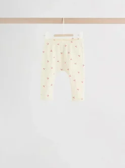 Next Pink/ Cream/ Brown Print Long Sleeve Top And Leggings Set 6 Piece (0mths-3yrs) Online
