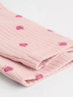 Next Pink/ Cream/ Brown Print Long Sleeve Top And Leggings Set 6 Piece (0mths-3yrs) Online