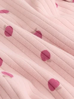Next Pink/ Cream/ Brown Print Long Sleeve Top And Leggings Set 6 Piece (0mths-3yrs) Online