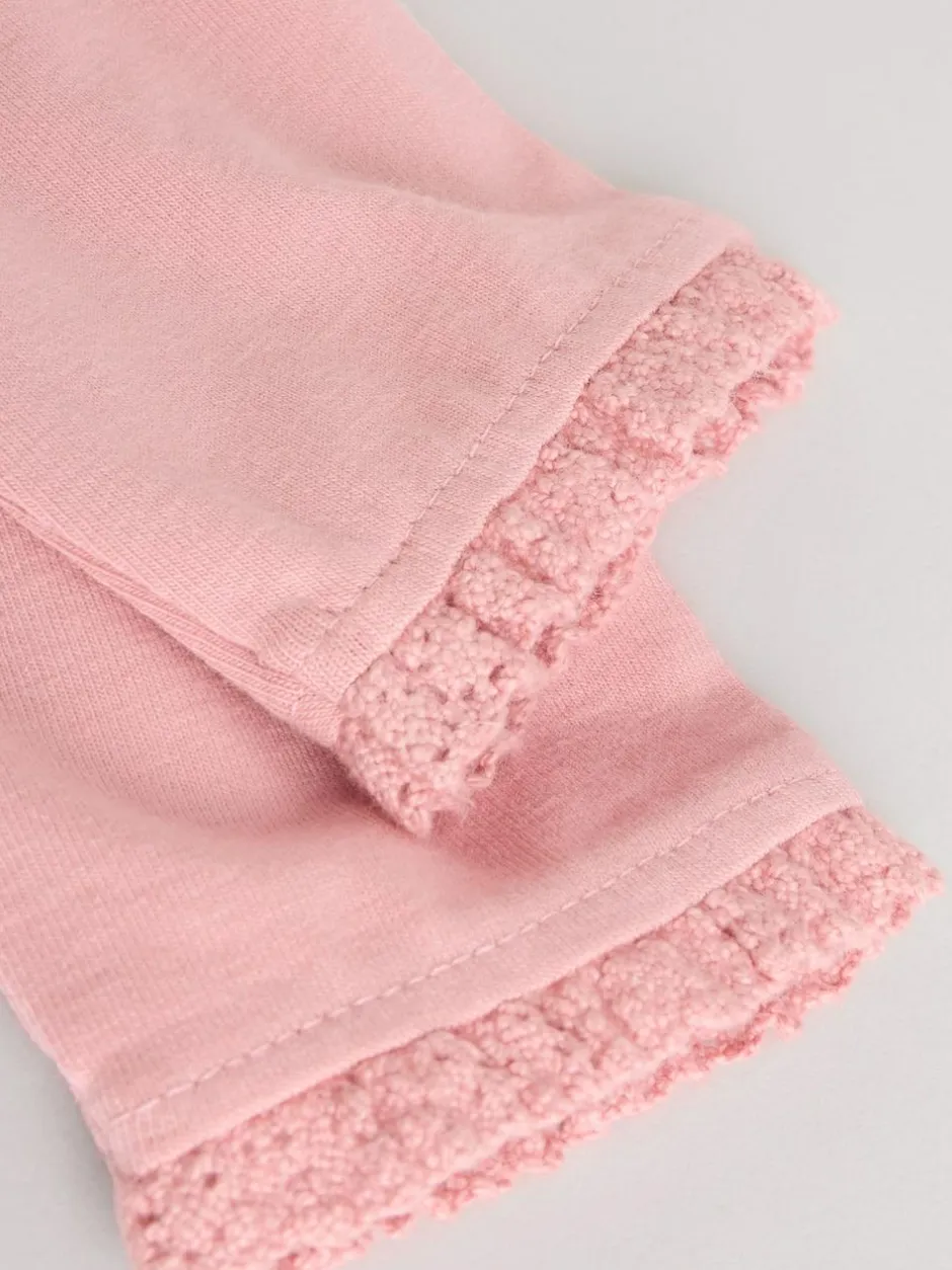 Next Pink/ Cream/ Bunny Character Long Sleeve Top And Leggings Set 6 Piece (0mths-3yrs)