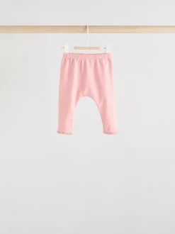 Next Pink/ Cream/ Bunny Character Long Sleeve Top And Leggings Set 6 Piece (0mths-3yrs)