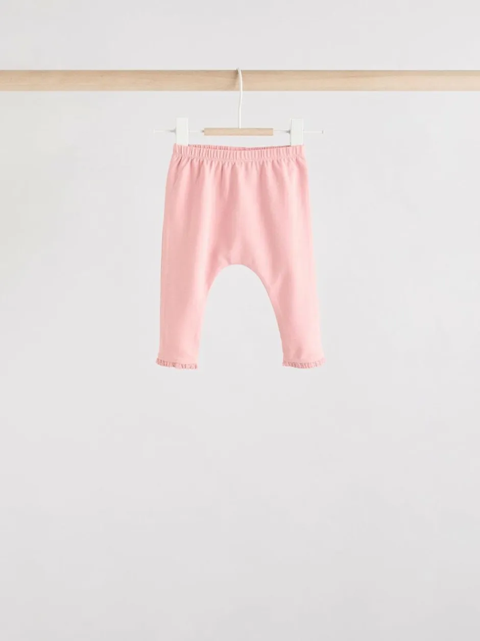 Next Pink/ Cream/ Bunny Character Long Sleeve Top And Leggings Set 6 Piece (0mths-3yrs)