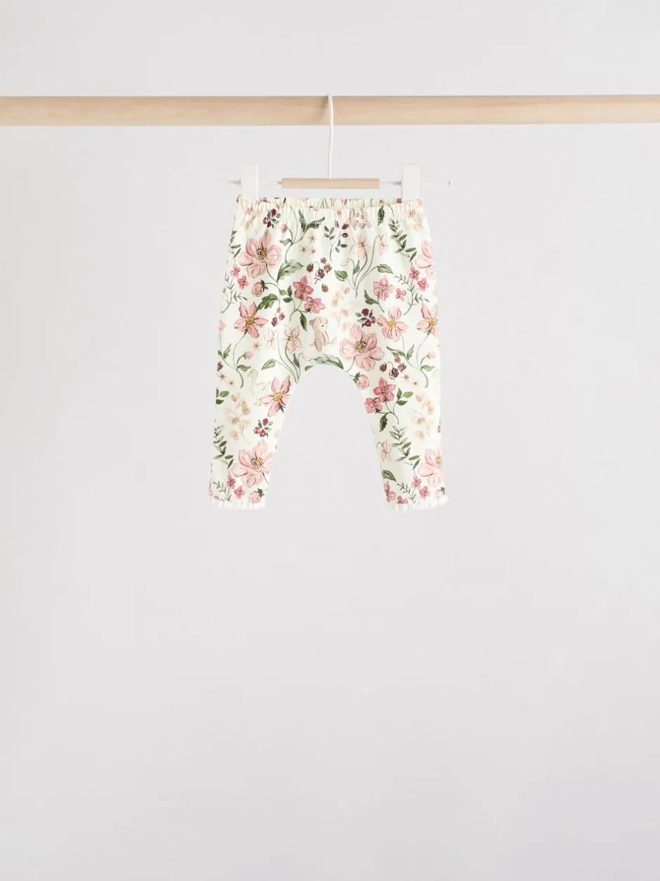 Next Pink/ Cream/ Bunny Character Long Sleeve Top And Leggings Set 6 Piece (0mths-3yrs)