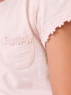 Next Daisy Pocket T-Shirt (1.5-16yrs) Pink Discount