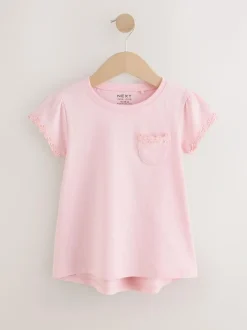 Next Daisy Pocket T-Shirt (1.5-16yrs) Pink Discount