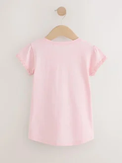 Next Daisy Pocket T-Shirt (1.5-16yrs) Pink Discount