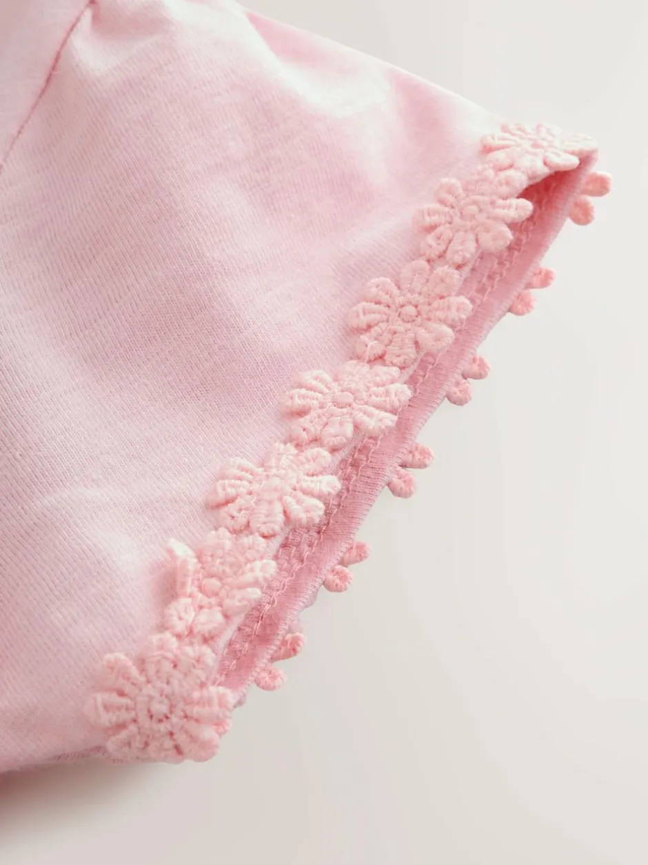 Next Daisy Pocket T-Shirt (1.5-16yrs) Pink Discount