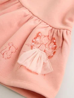 Next Pink Fairy Dropped Waist Sweat Dress (3mths-7yrs)