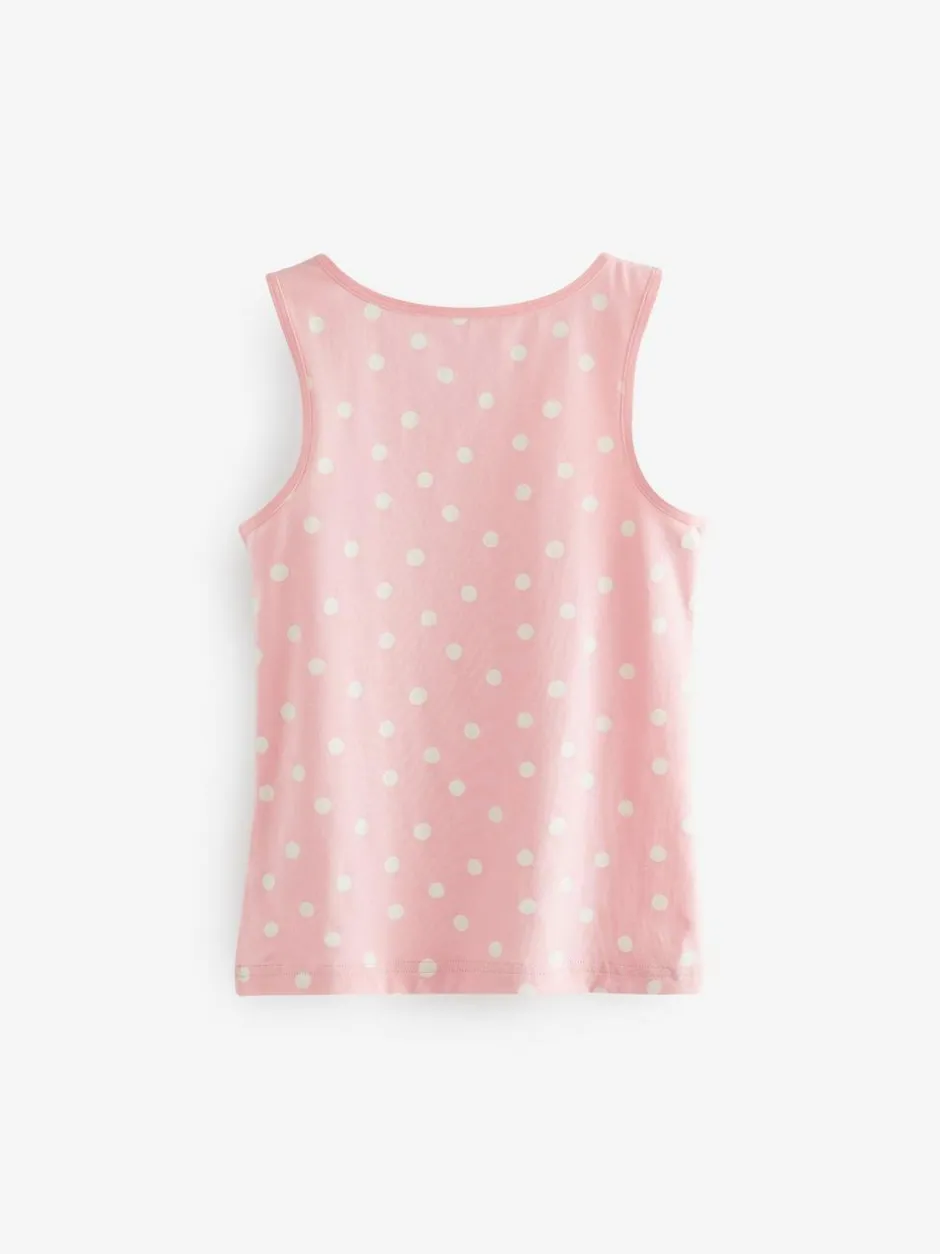 Next Fairy Vests 3 Pack (1.5-16yrs) Pink Outlet