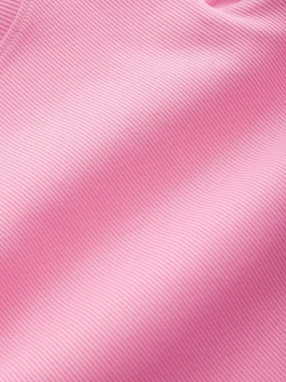 Next Frill Shoulder Ribbed Vest (3mths-7yrs) Pink Best