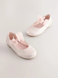 Next Glitter Butterfly Strap Occasion Shoes Pink Online