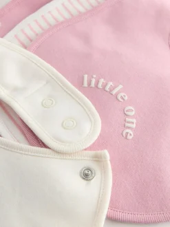 Next Pink Heart Baby Bibs 5 Pack Best
