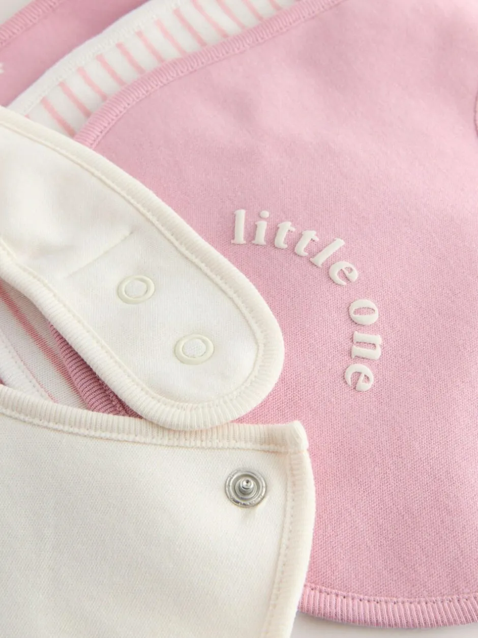 Next Pink Heart Baby Bibs 5 Pack Best