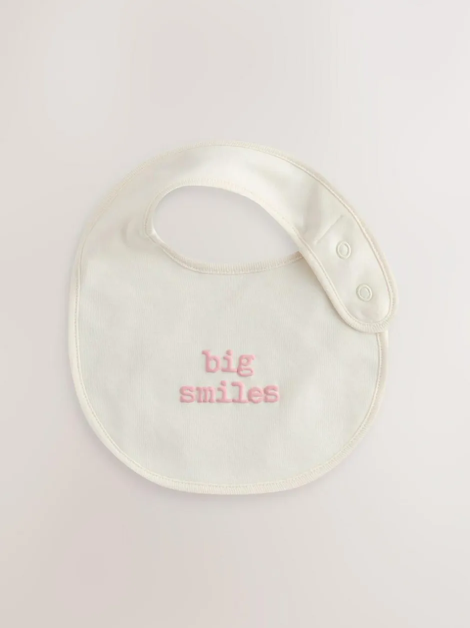 Next Pink Heart Baby Bibs 5 Pack Best
