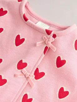 Next Pink Heart Top & Leggings Set 2 Piece (0mths-2yrs) Online