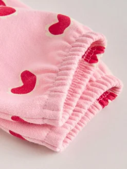 Next Pink Heart Top & Leggings Set 2 Piece (0mths-2yrs) Online