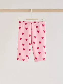 Next Pink Heart Top & Leggings Set 2 Piece (0mths-2yrs) Online