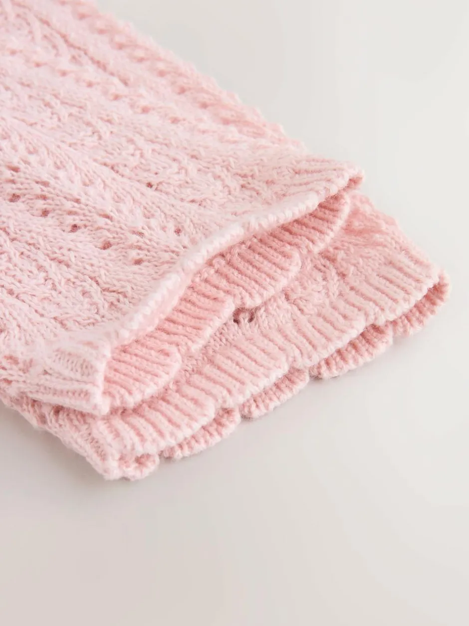Next Knitted Baby Dress (0mths-2yrs) Pink Online
