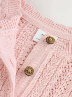 Next Knitted Baby Dress (0mths-2yrs) Pink Online
