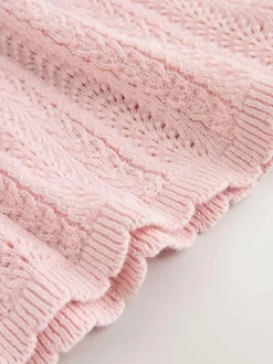 Next Knitted Baby Dress (0mths-2yrs) Pink Online