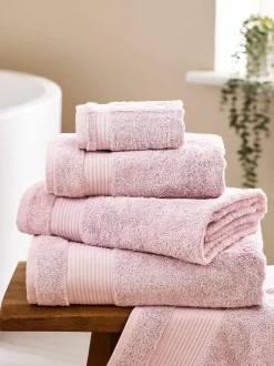 Next Pink Light Egyptian Cotton Towel Sale