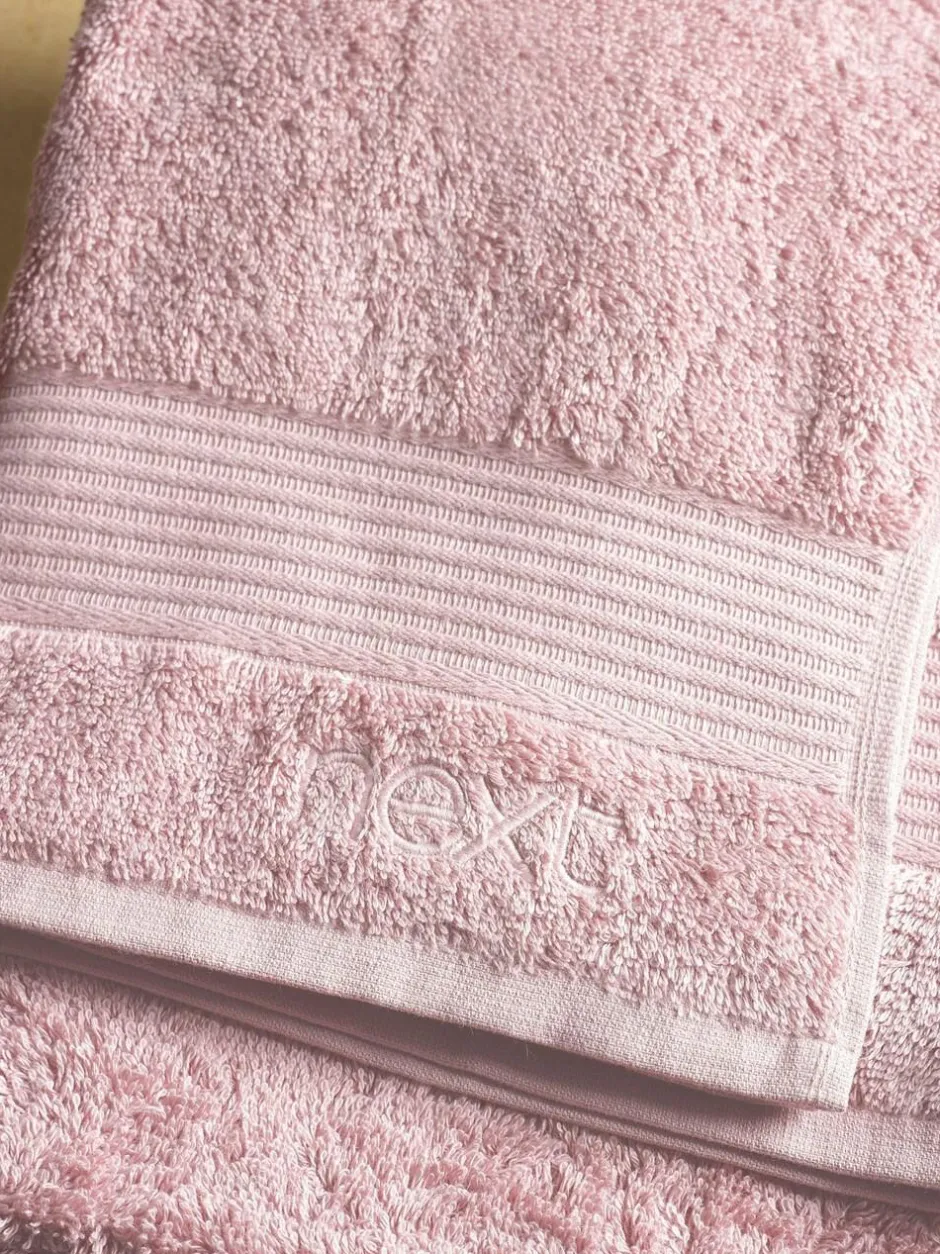 Next Pink Light Egyptian Cotton Towel Sale