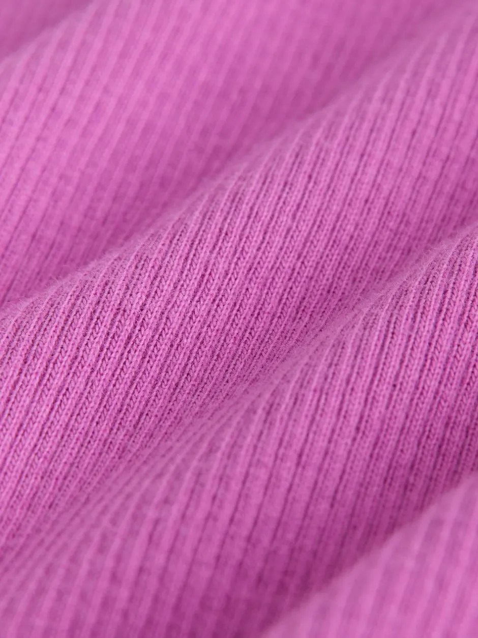 Next Long Sleeve Ribbed Frill Top (3mths-7yrs) Pink Discount