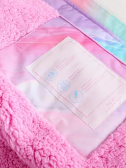 Next Waterproof Changing Robe (3-16yrs) Pink Marble