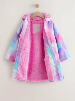 Next Waterproof Changing Robe (3-16yrs) Pink Marble