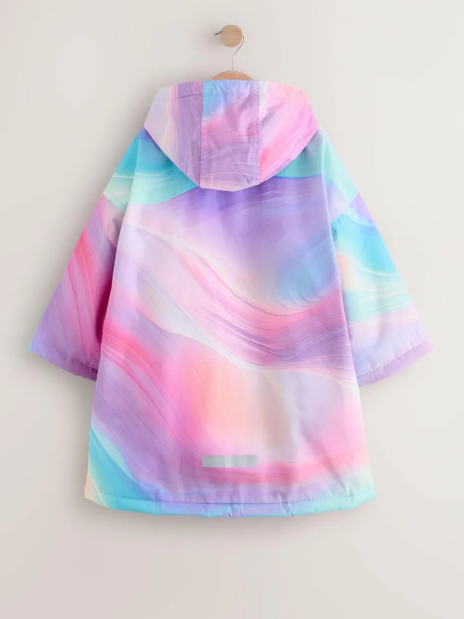 Next Waterproof Changing Robe (3-16yrs) Pink Marble