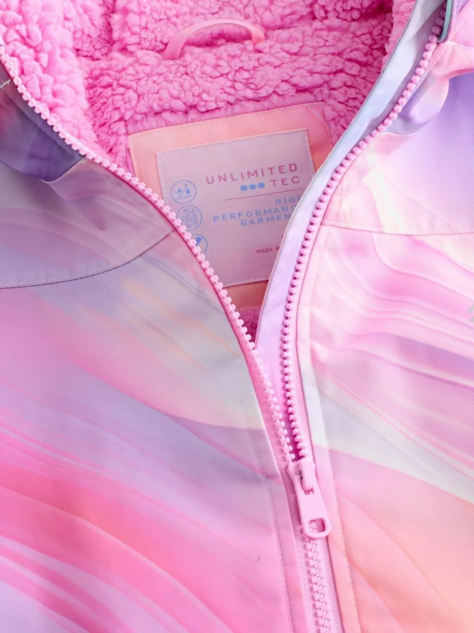 Next Waterproof Changing Robe (3-16yrs) Pink Marble