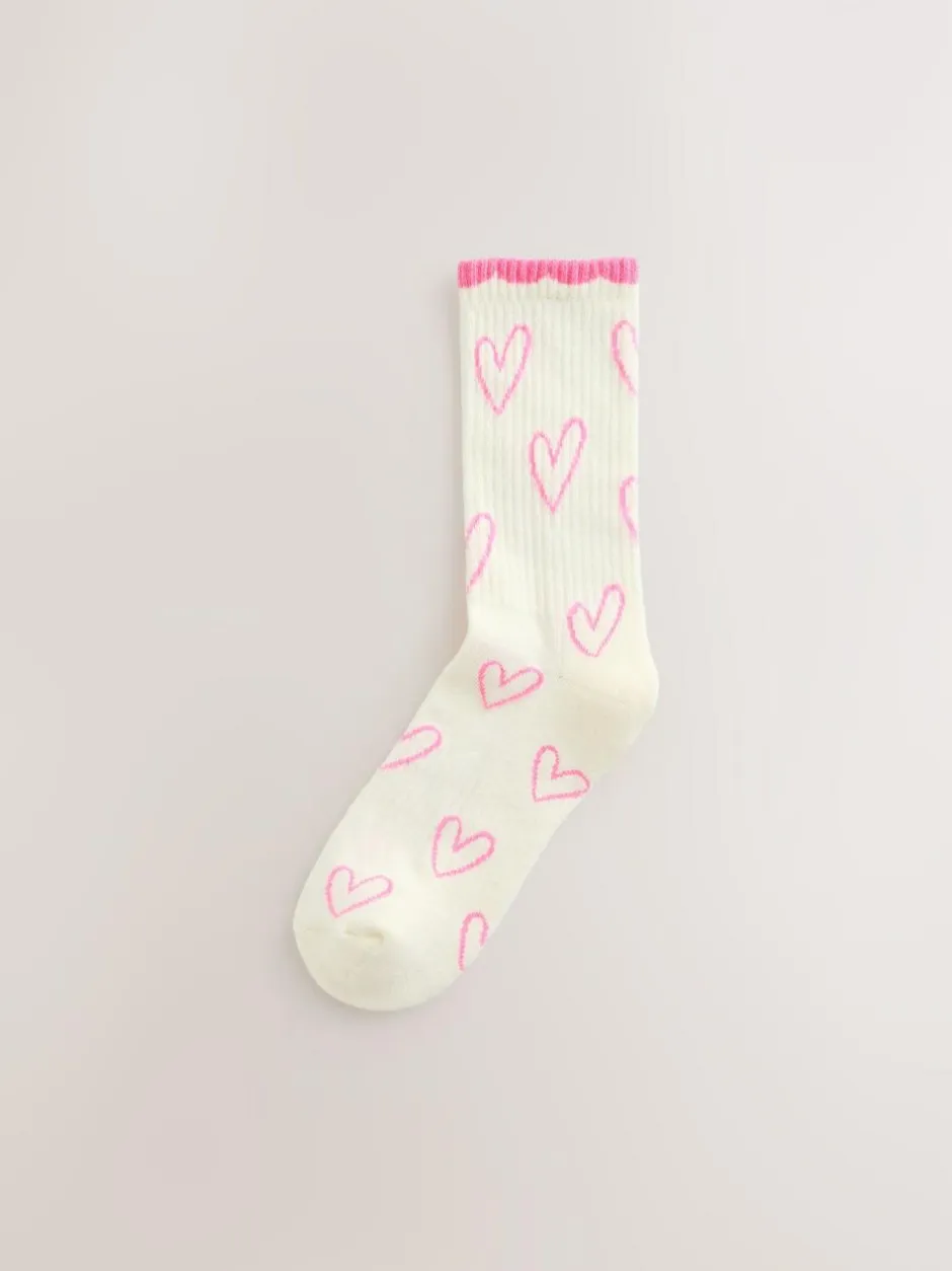 Next Pink Matcha Cushion Sole Sports Ankle Socks 3 Pack Clearance