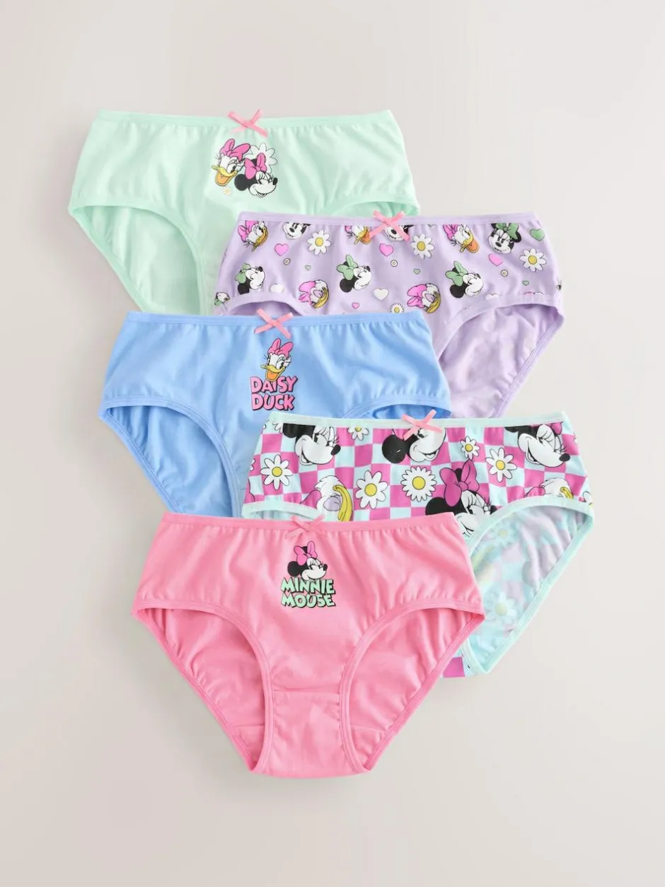 Next Pink Minnie Mouse Briefs 5 Pack (1.5-12yrs) Hot