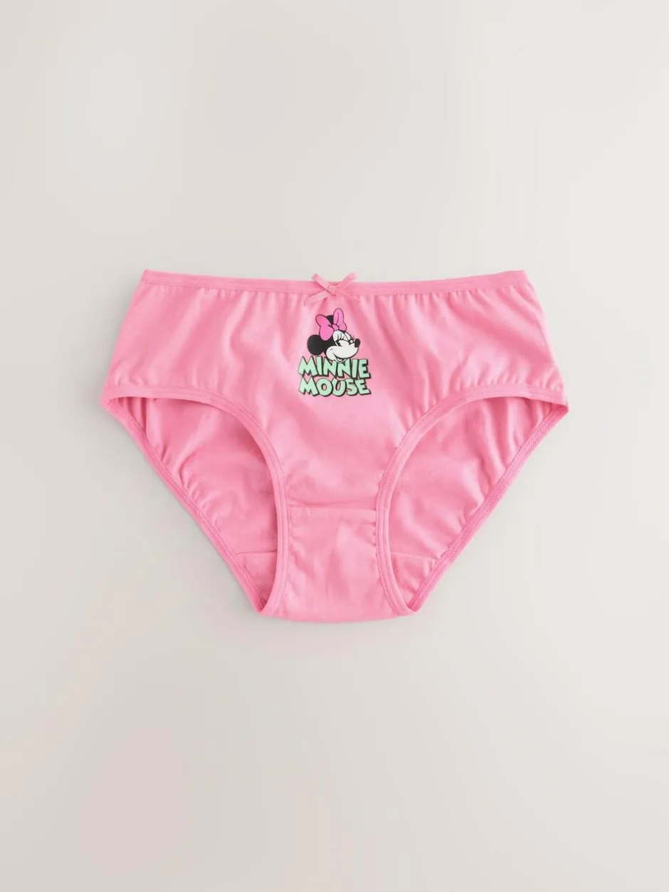 Next Pink Minnie Mouse Briefs 5 Pack (1.5-12yrs) Hot