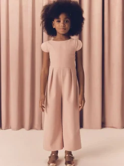 Next Occasion Jumpsuit (3-16yrs) Pink Clearance