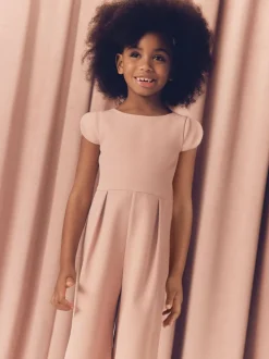 Next Occasion Jumpsuit (3-16yrs) Pink Clearance