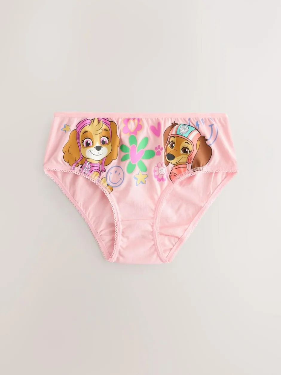 Next Pink Paw Patrol Briefs 5 Pack (2-8yrs) Sale