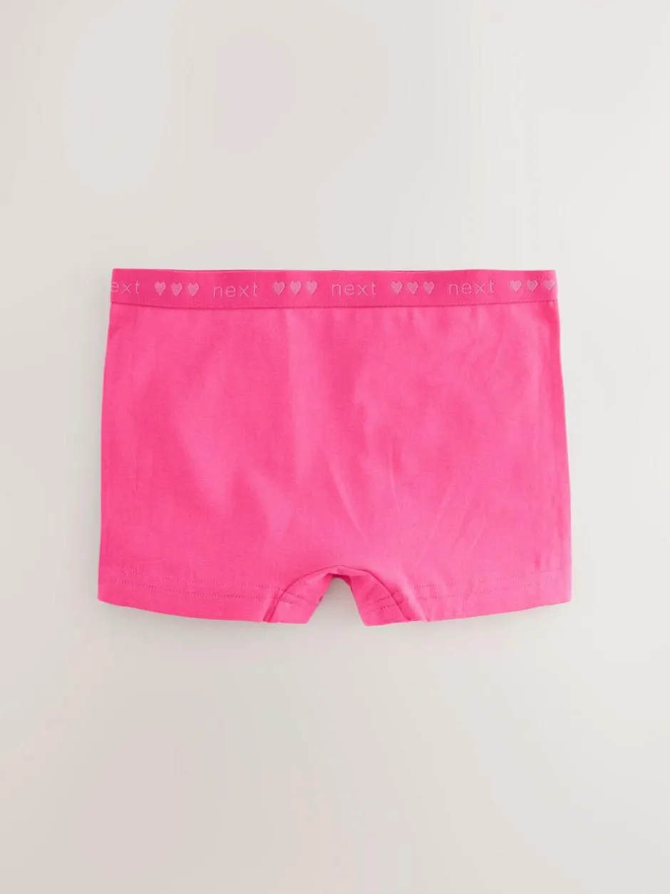 Next Short Briefs 5 Pack (2-16yrs) Pink New