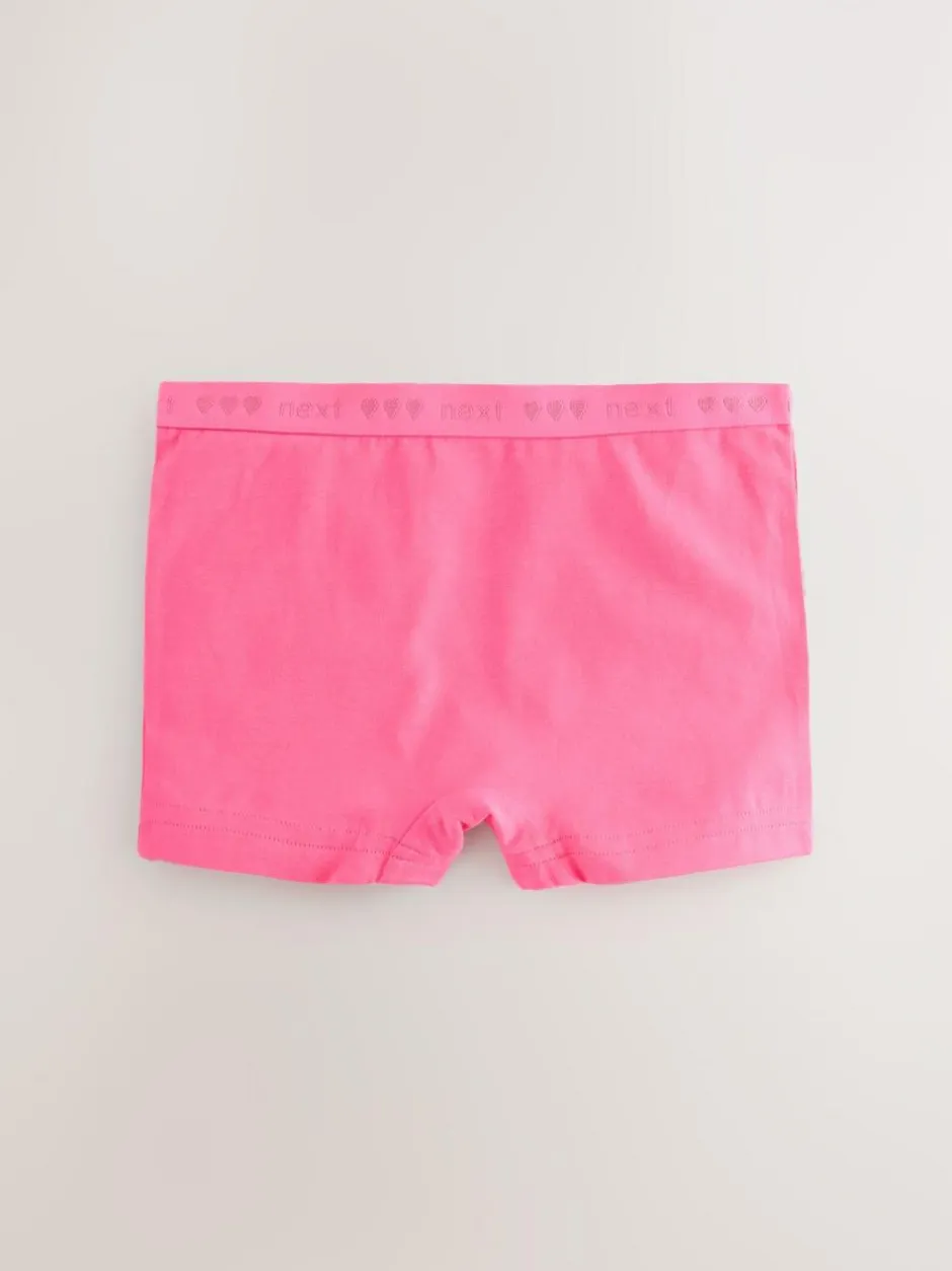 Next Short Briefs 5 Pack (2-16yrs) Pink New