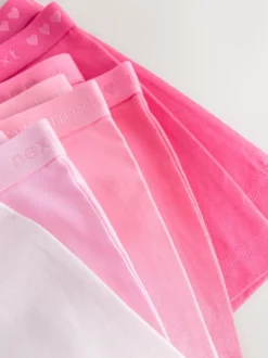 Next Short Briefs 5 Pack (2-16yrs) Pink New