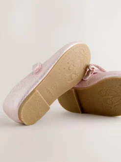 Next Standard Fit (F) Mary Jane Touch Fastening Occasion Shoes Pink