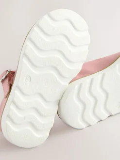 Next Standard Fit (F) T-Bar Shoes Pink Discount