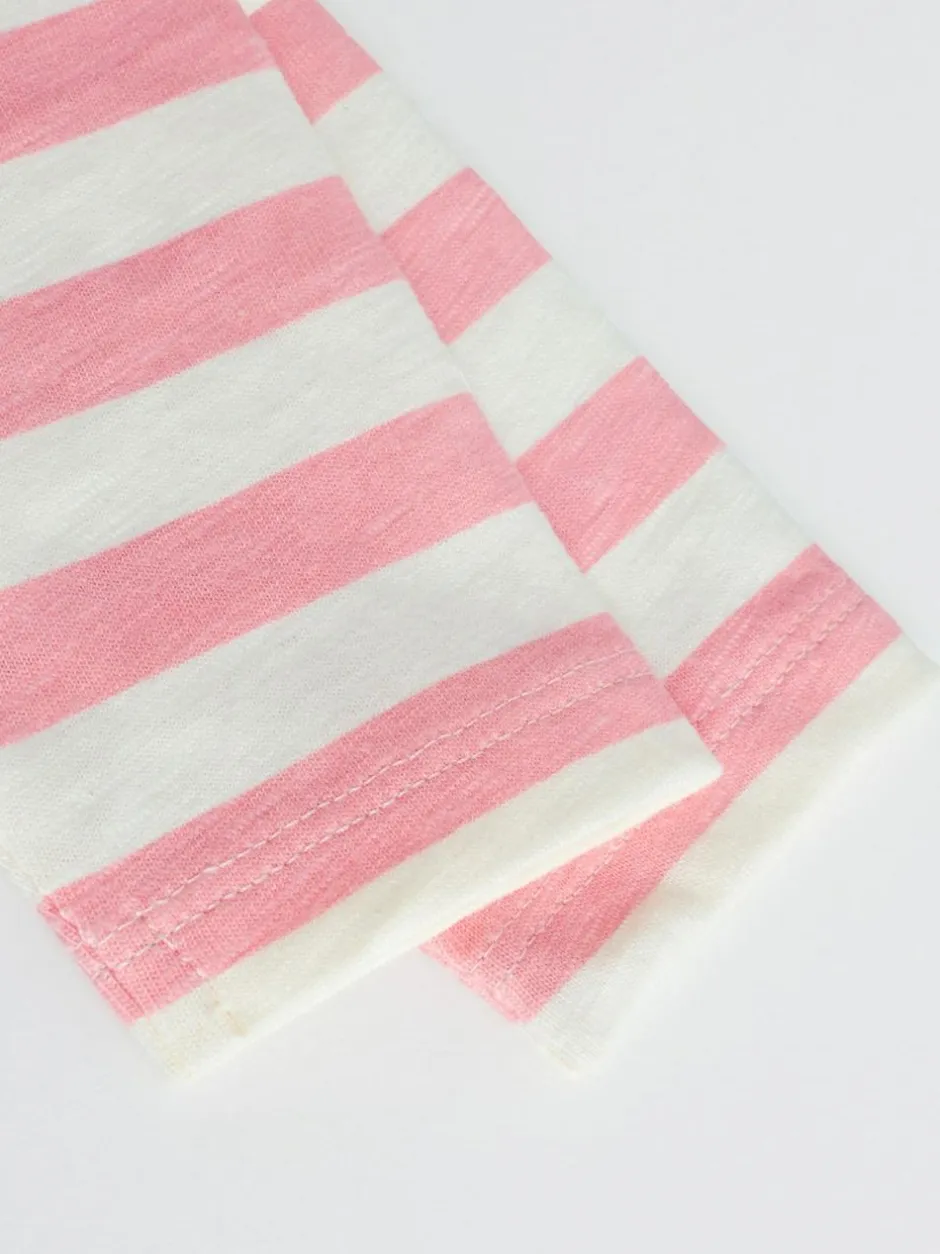 Next Pink Stripe/Slogan Long Sleeve Baby Tops 4 Pack (0mths-2yrs) Discount