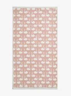 Next Pink Swan 100% Cotton Towel Outlet