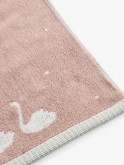 Next Pink Swan 100% Cotton Towel Outlet
