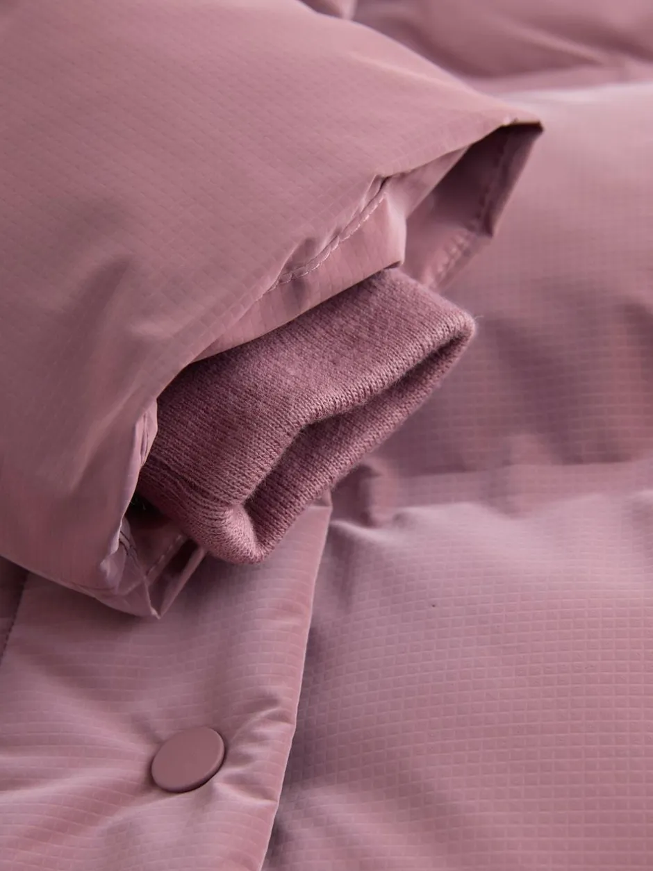 Next Waterproof Padded Coat (3-16yrs) Pink Discount
