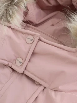 Next Waterproof Wadded Coat (3-16yrs) Pink